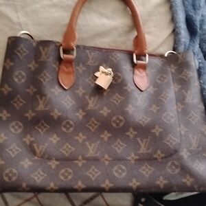 Louis Vuitton Dark Brown Monogram Tote